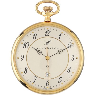 Relojes de bolsillo Aerowatch Pocket watches 25610-J504 Lépine