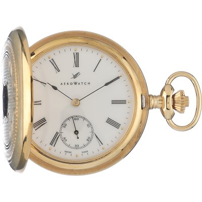 Relojes de bolsillo Aerowatch Pocket watches 55636-J501 Savonnette