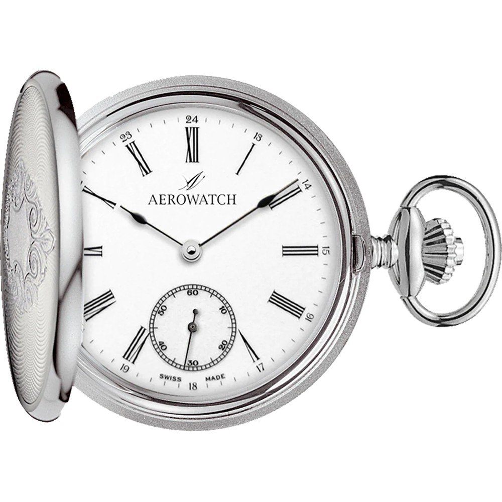 Relojes de bolsillo Aerowatch Pocket watches 55645-AG01 Savonnettes