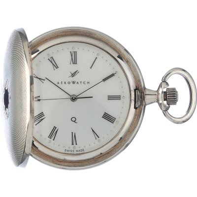 Relojes de bolsillo Aerowatch Pocket watches APW6110Q Savonette Argent
