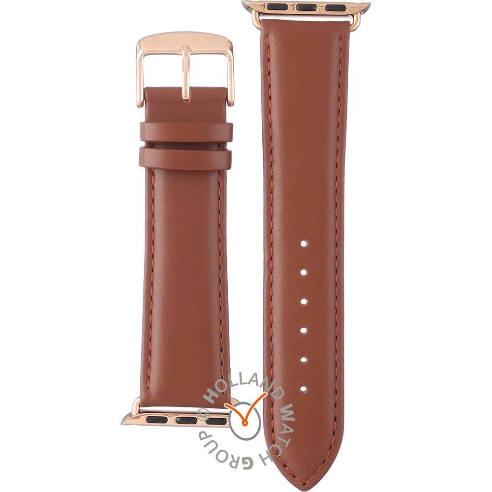 Apple Watch APBR22R-S Brown leather 22 mm - Small Correa