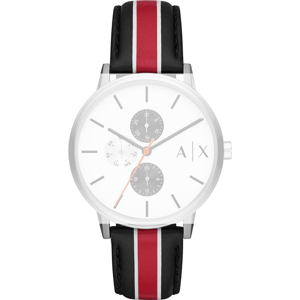 Reloj armani hotsell exchange correa cuero