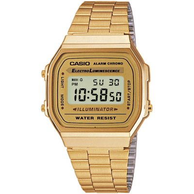 Reloj Casio dorado Retro de mujer, con correa de malla, ref.  LA670WEMY-9EF.