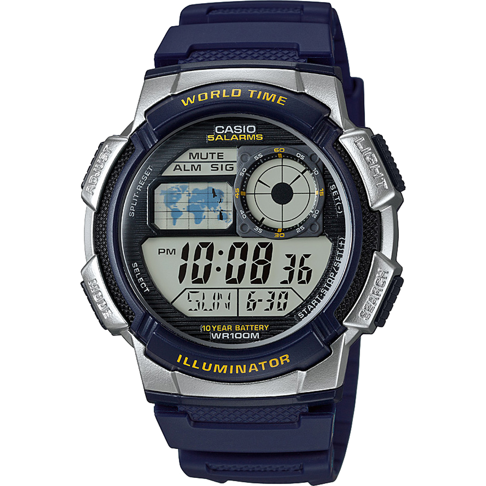 Reloj Casio Collection AE-1000W-2AVEF World Time