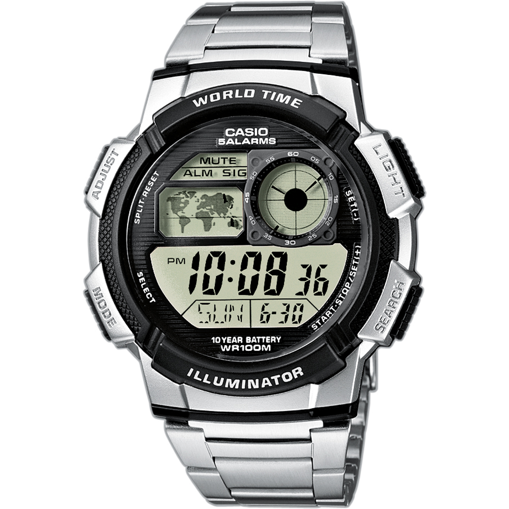 Reloj Casio Collection AE-1000WD-1AVEF World Time