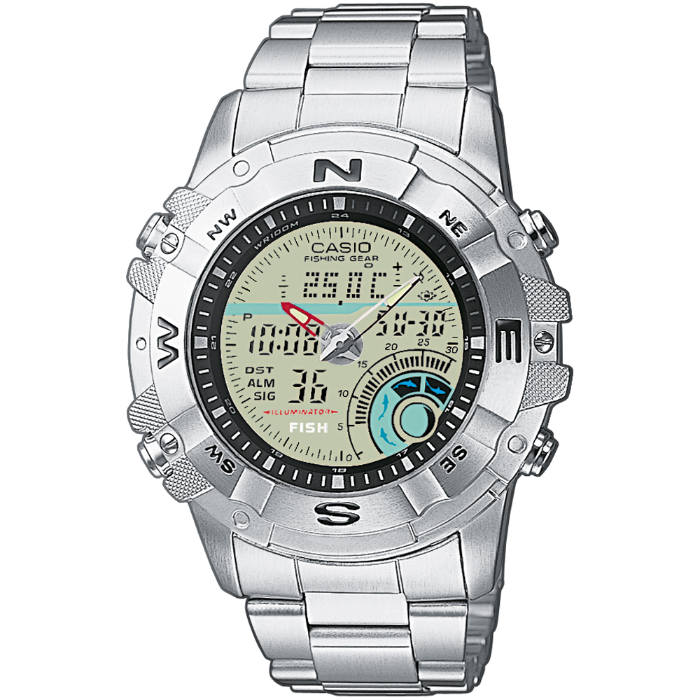 Casio Watch Ana-Digi Fishing Gear AMW-706D-7AVEF