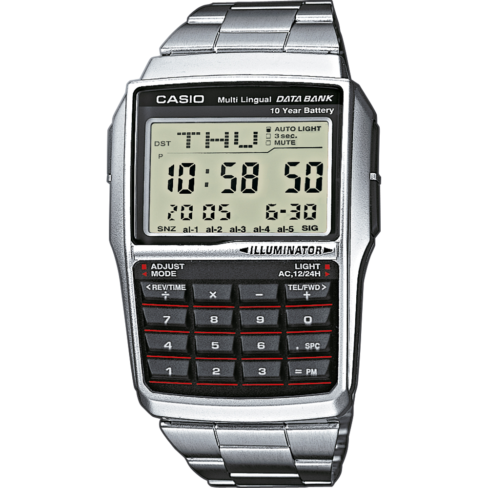 Reloj Casio Vintage DBC-32D-1AES Databank Calculator