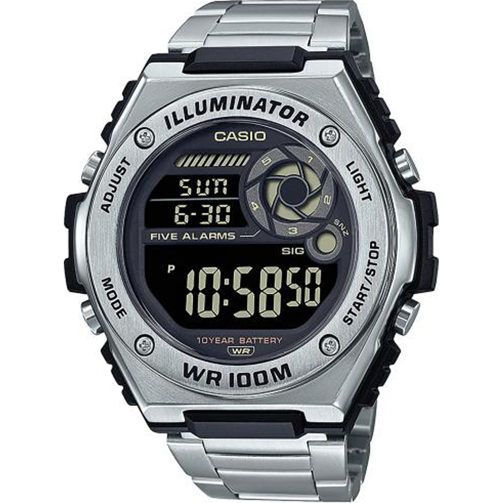 Reloj Casio Collection MWD-100HD-1BVEF Digital Youth