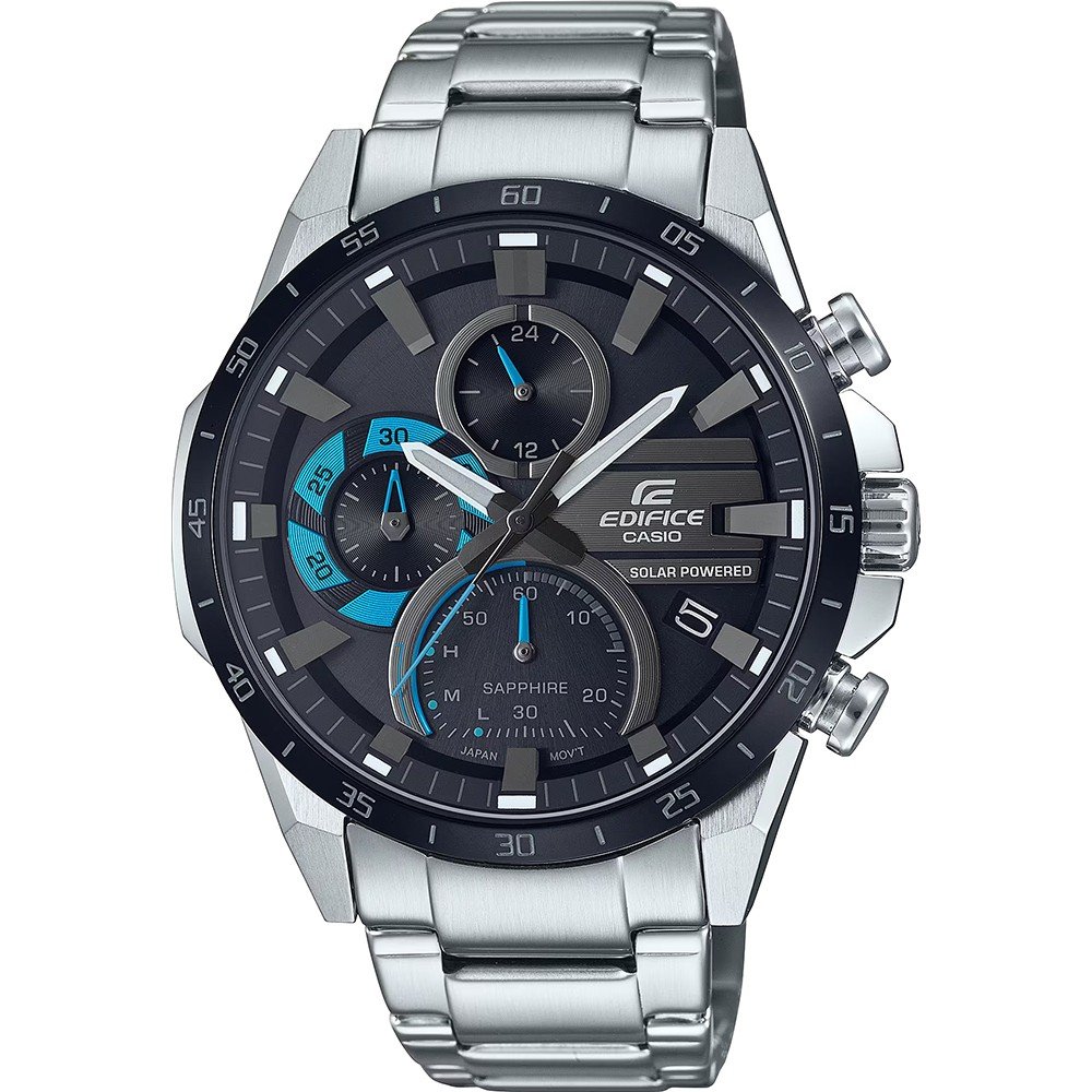 Reloj Casio Edifice Classic  EFS-S620DB-1BVUEF New Solar - Black & Blue