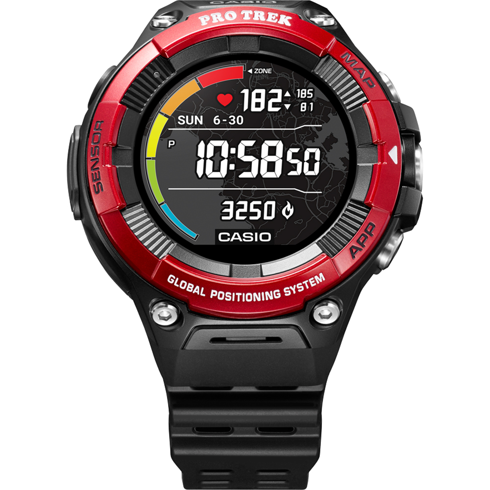 Reloj Casio Smart WSD-F21HR-RDBGE Pro Trek Smart
