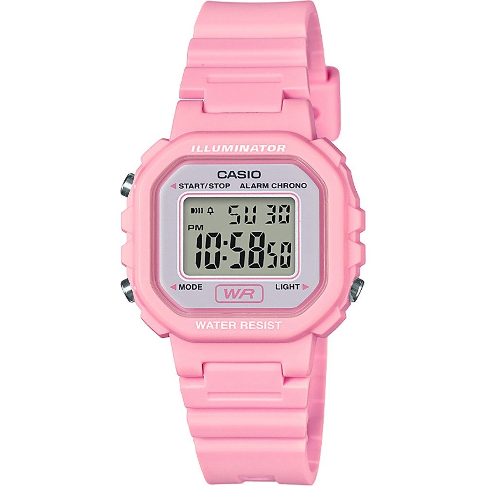 Reloj casio rosa transparente clearance