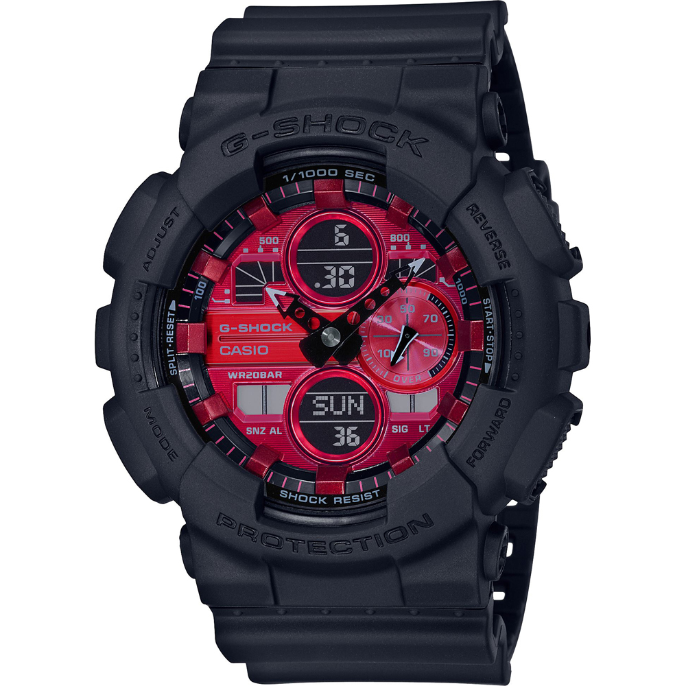 Reloj G-Shock Classic Style GA-140AR-1AER Red Adrenalin