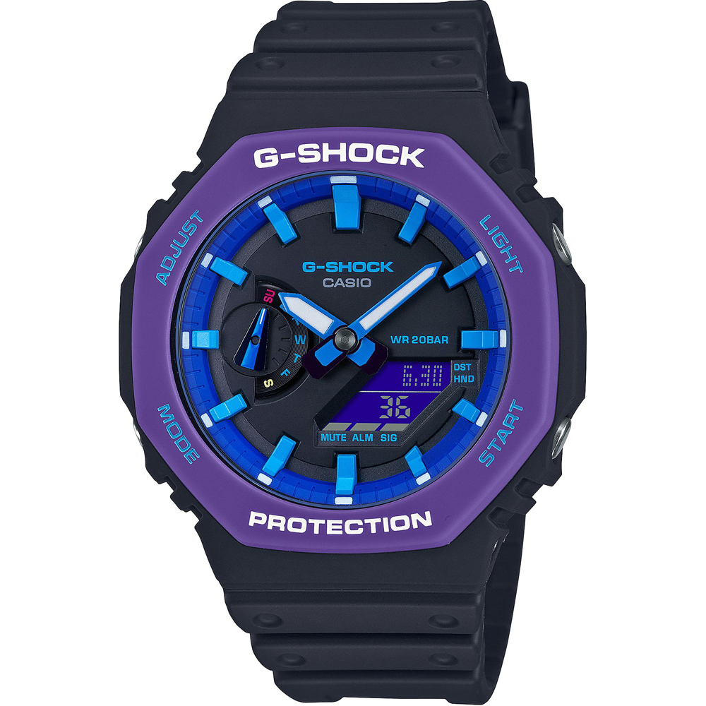 Reloj G-Shock Classic Style GA-2100THS-1AER Carbon Core - Throwback 90's
