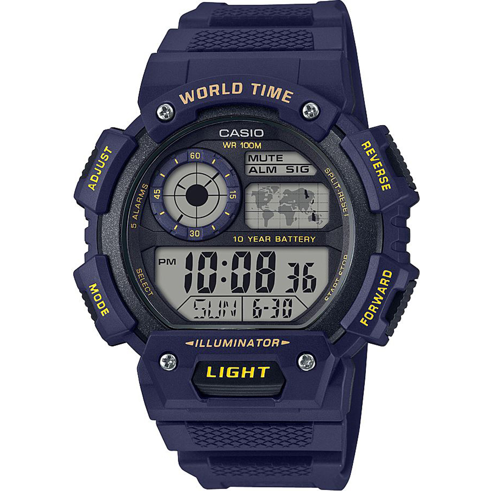 Reloj Casio Collection AE-1400WH-2AVEF World Timer