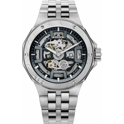 Reloj Edox Delfin 85310-3DM-NGIN Delfin Mecano Skeleton Damascus