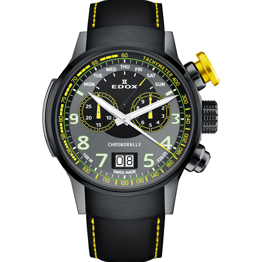 Reloj Edox Chronorally 38001-TINGNAEG-GNJ Chronorally Dominique Aegerter Limited Edition