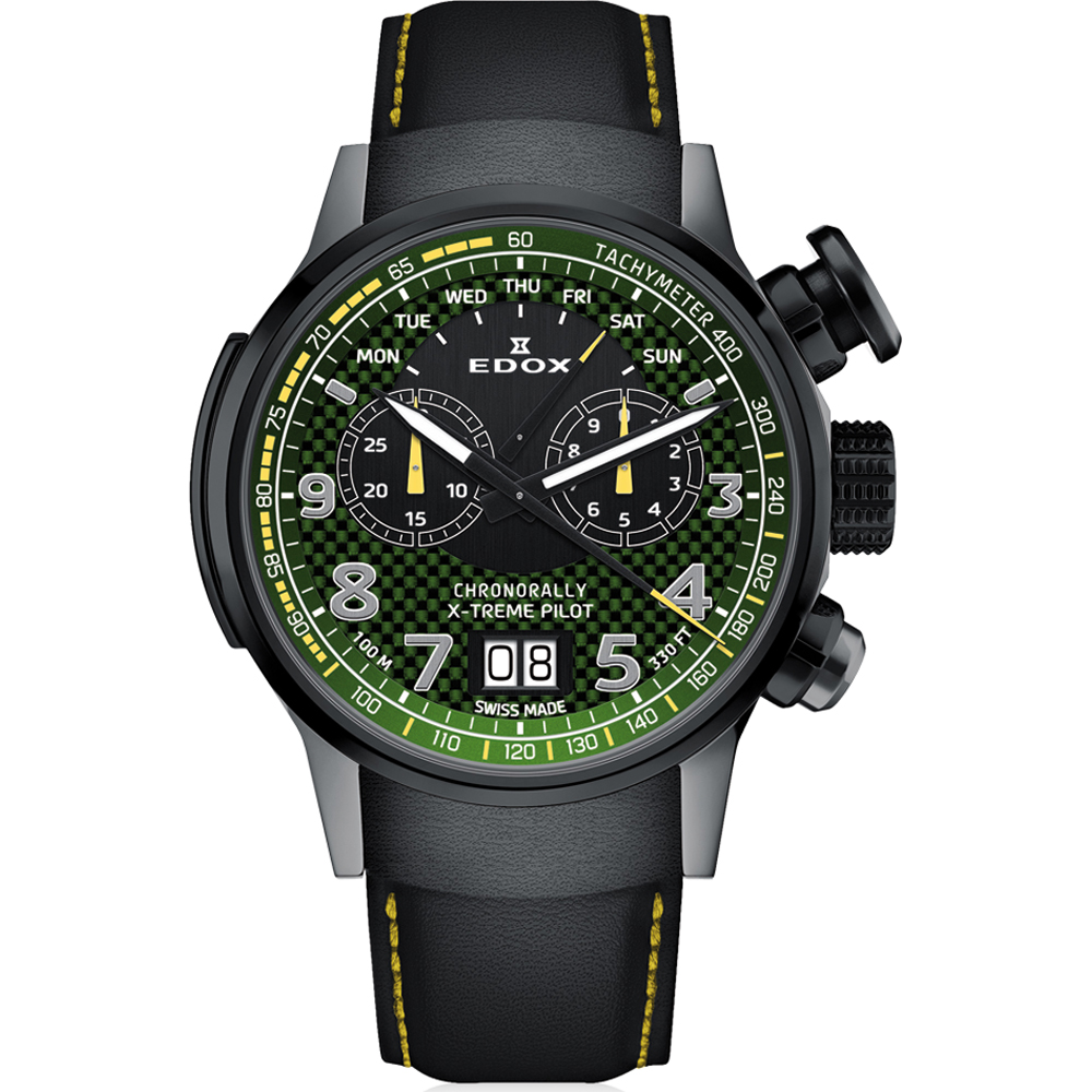 Reloj Edox Chronorally 38001-TINGN-V3