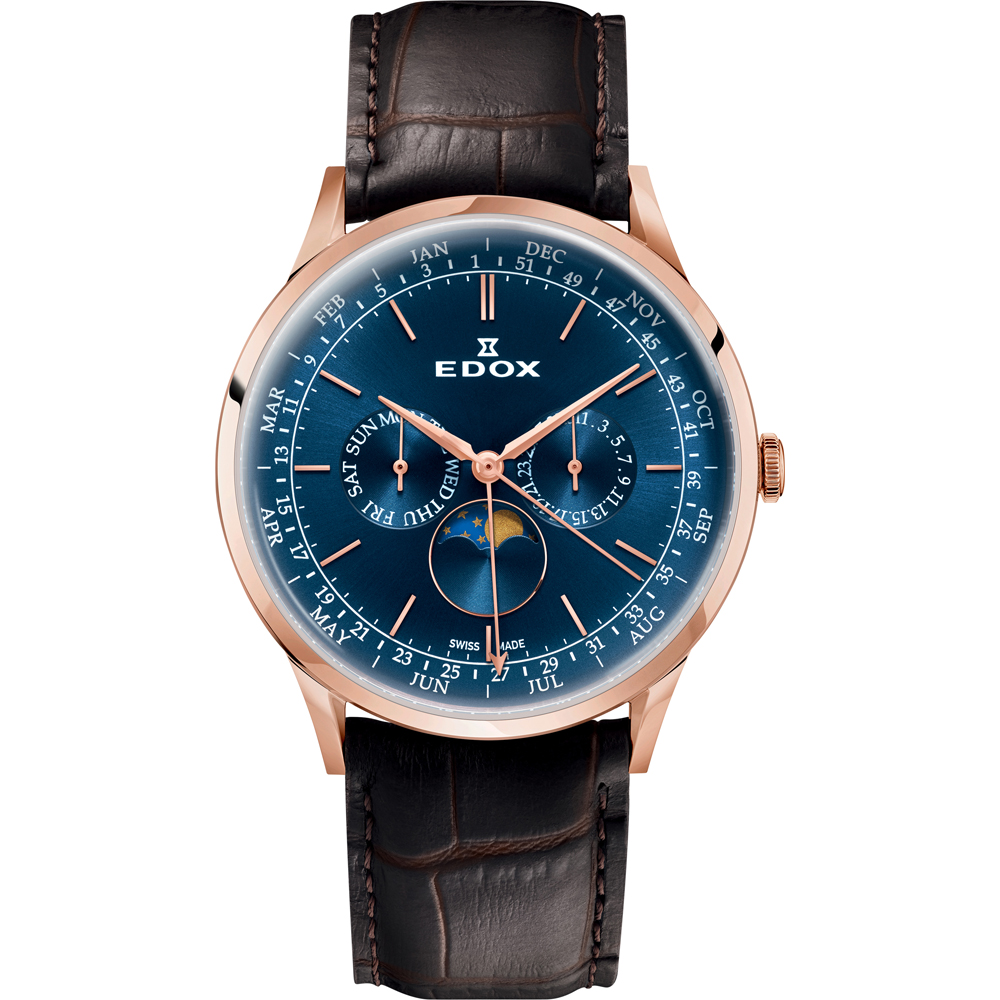 Reloj Edox Les Vauberts 40101-37RC-BUIR