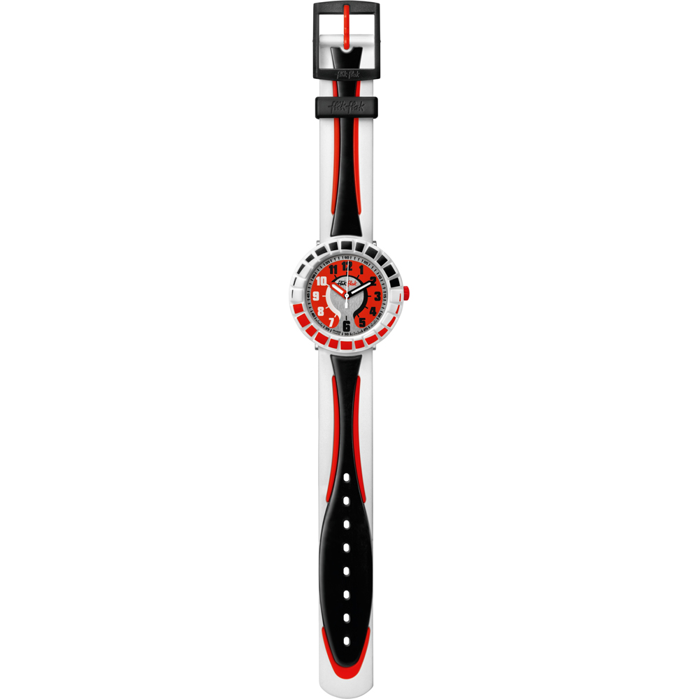 Reloj Flik Flak 7+ Power Time FCSP006 All Around Black & Red