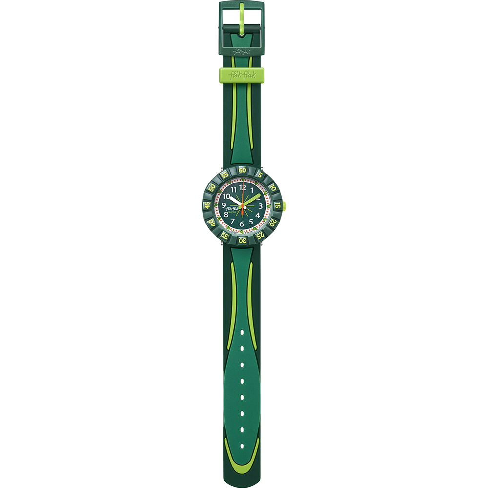 Reloj Flik Flak 7+ Power Time FCSP074 All Green
