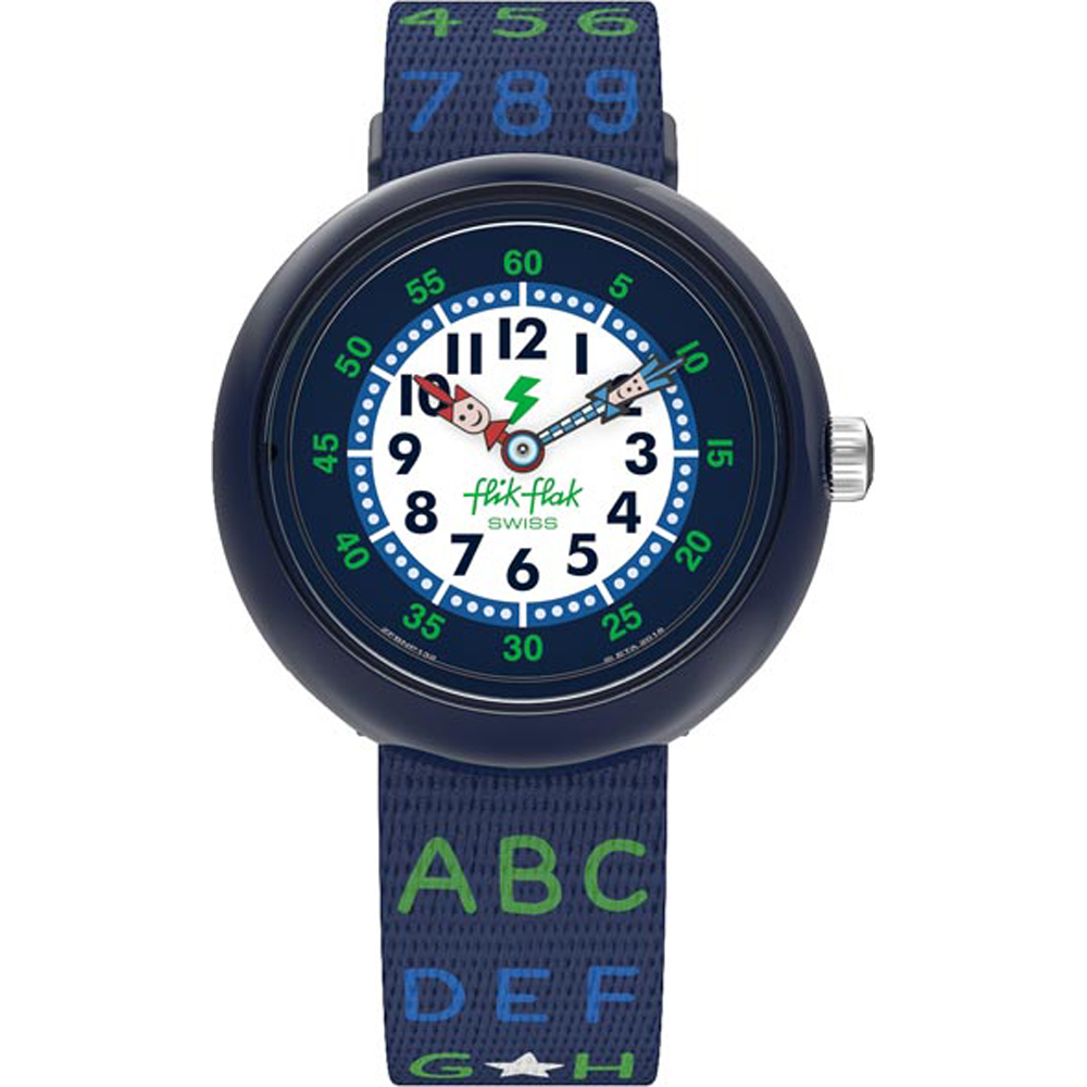 Reloj Flik Flak 3+ Story Time FBNP132 Blue Ab34