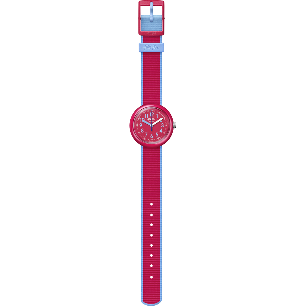 Reloj Flik Flak 5+ Power Time FPNP045 Color Blast Red