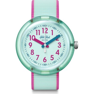 Reloj Flik Flak 5+ Power Time FPNP046 Color Blast Turquoise