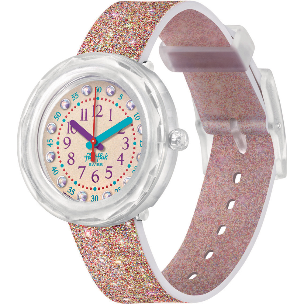 Reloj Flik Flak 5+ Power Time FCSP113 Confetti Party