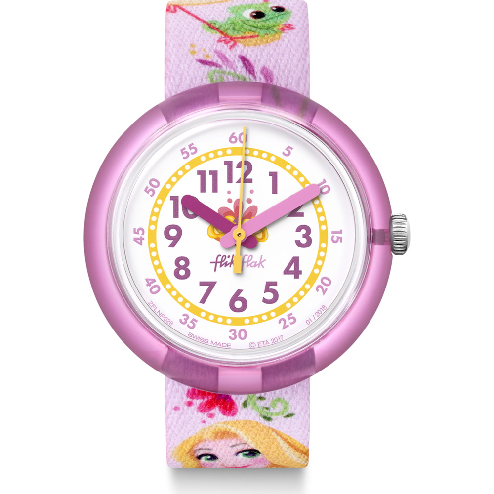 Reloj Flik Flak FLNP028 Disney Rapunzel