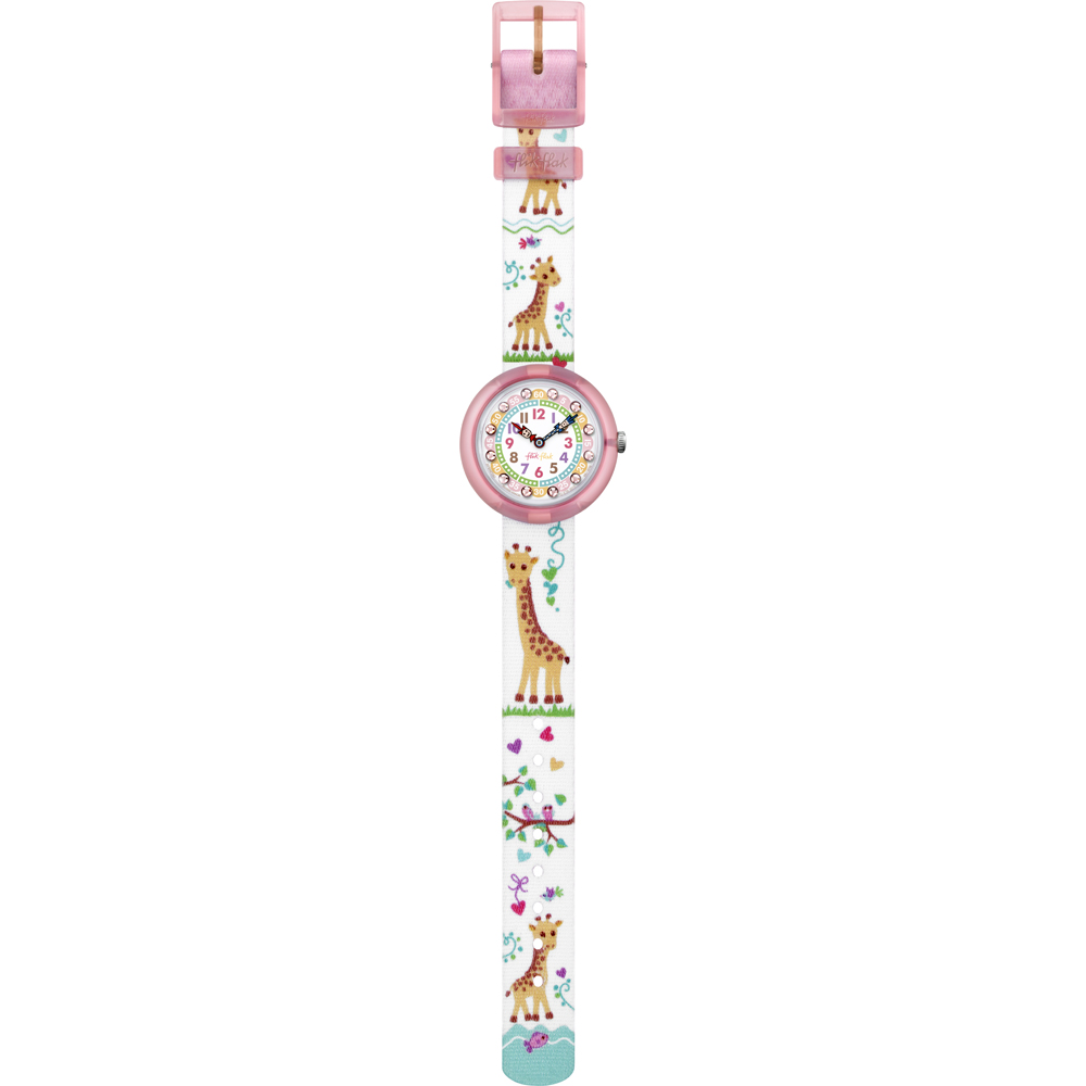 Reloj Flik Flak 3+ Story Time FBNP062 Giraffina