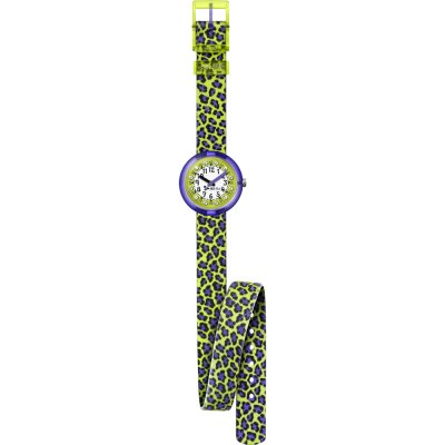 Reloj Flik Flak 5+ Power Time FPNP009 Green Jubatus