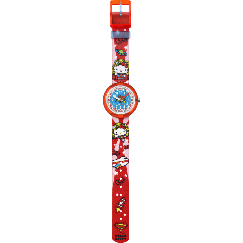 Reloj Flik Flak FLNP017 Hello Kitty Supergirl