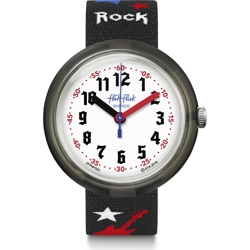 Reloj Flik Flak 5+ Power Time FPNP051 Let's Rock