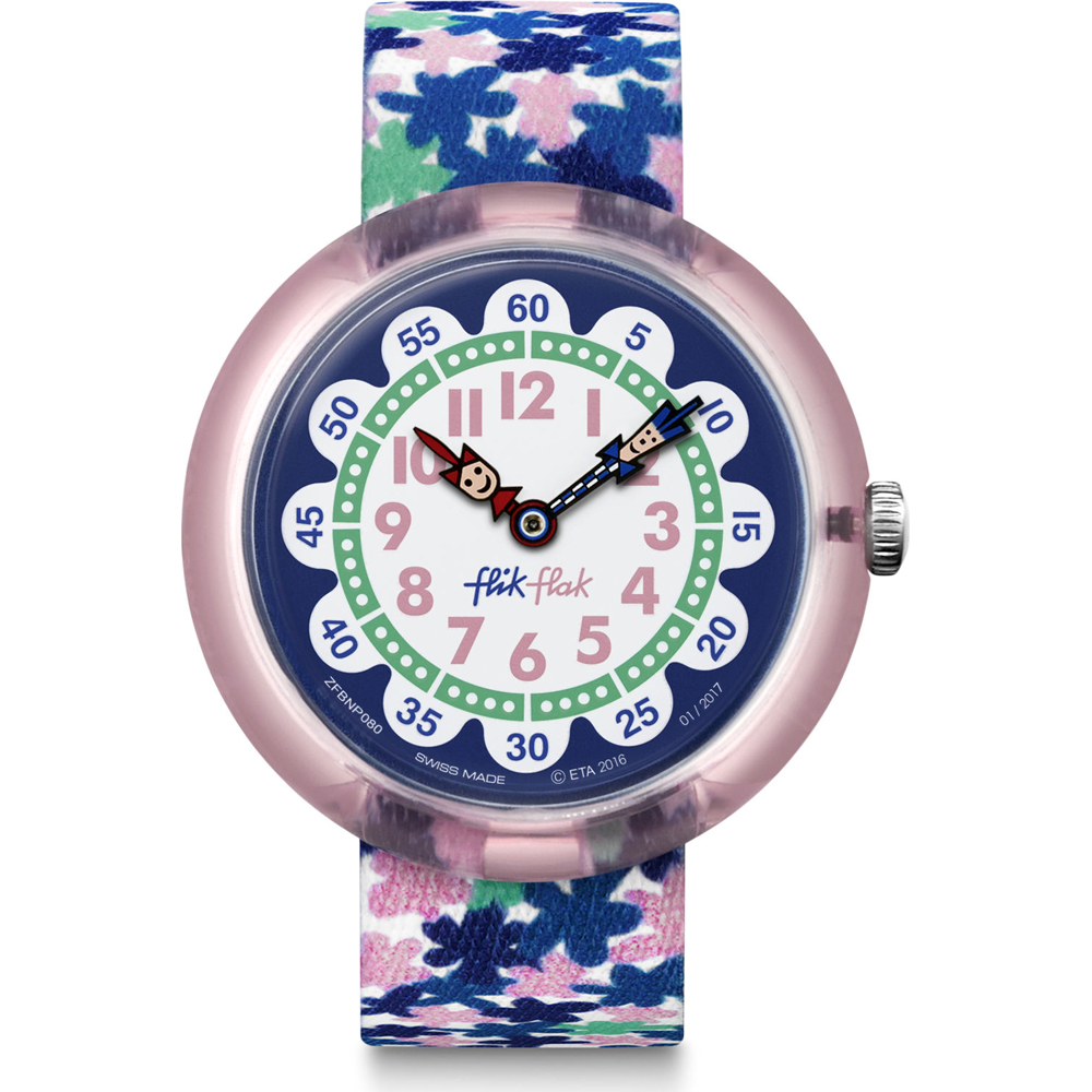 Reloj Flik Flak 3+ Story Time FBNP080 London Flower