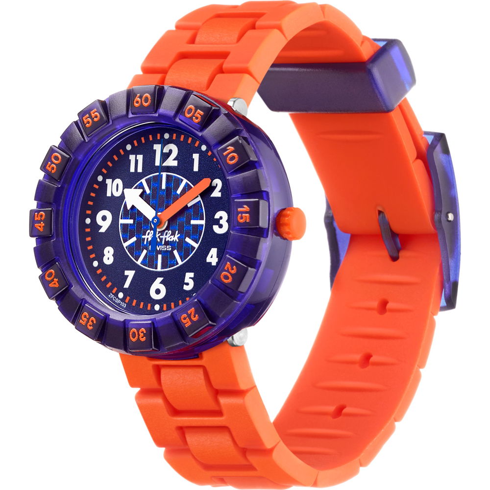 Reloj Flik Flak 7+ Power Time FCSP103 Orangebrick