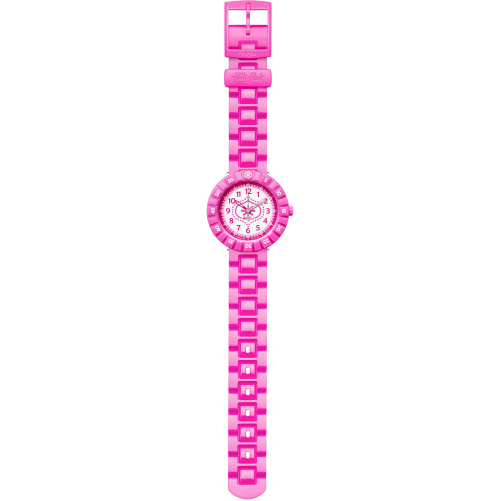 Reloj Flik Flak 7+ Power Time FCSP012 Pink Summer Breeze