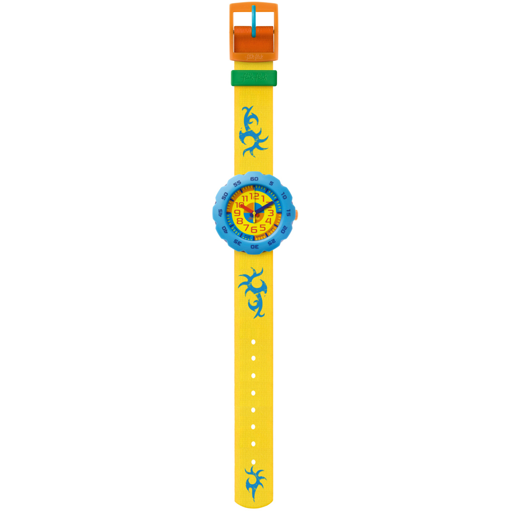 Reloj Flik Flak 5+ Power Time FPSP001 Pres-Cool Boy in Yellow