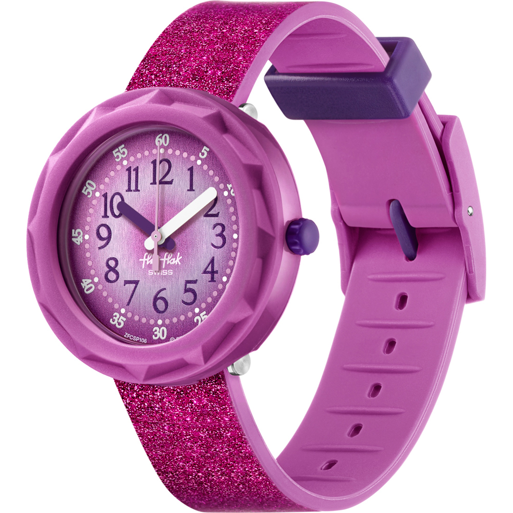 Reloj Flik Flak 5+ Power Time FCSP106 Purpleaxus