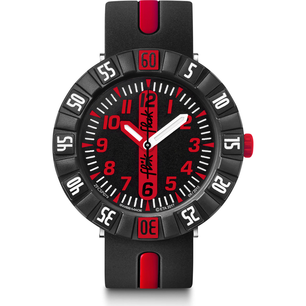 Reloj Flik Flak 7+ Power Time FCSP079 Red Ahead