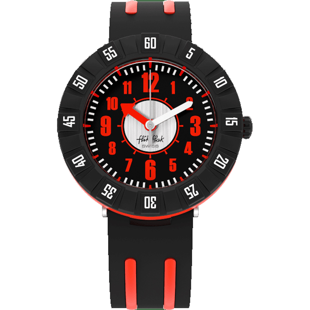 Reloj Flik Flak 7+ Power Time FCSP105 Red Ahead