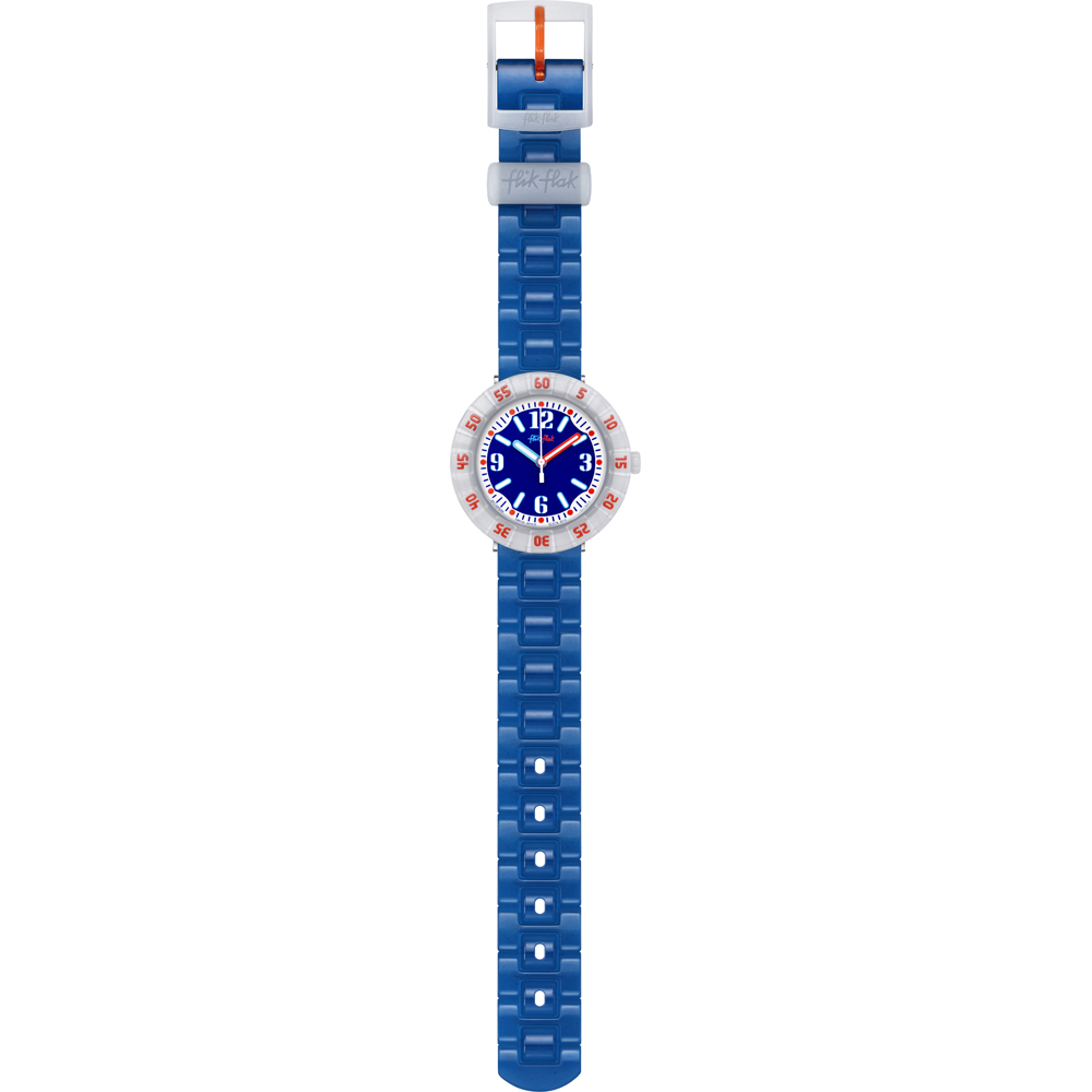 Reloj Flik Flak 7+ Power Time FCSP058 Snorkeling Blue