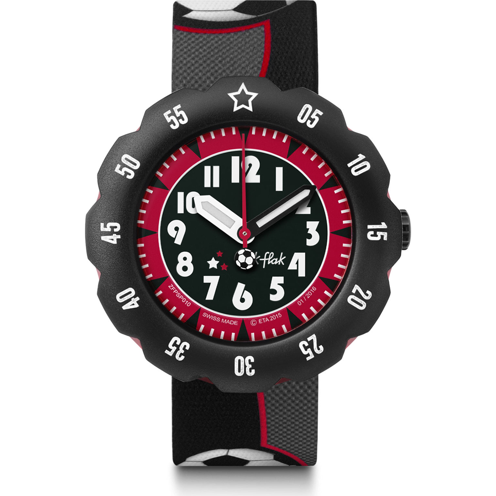 Reloj Flik Flak 5+ Power Time FPSP010 Soccer Star