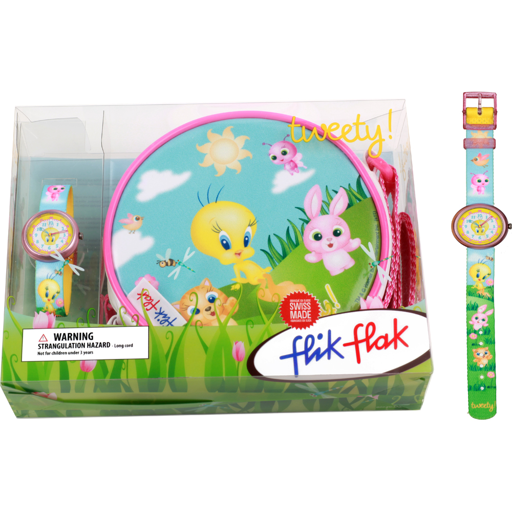 Reloj Flik Flak FLN045 Tweety and Friends Handbag