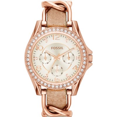 Fossil Watch Time 3 hands Riley ES3466