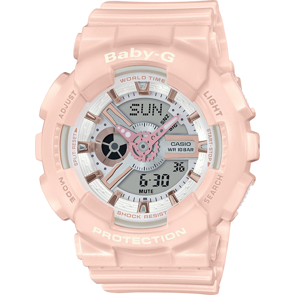 Reloj G-Shock Baby-G BA-110RG-4A Rose Gold