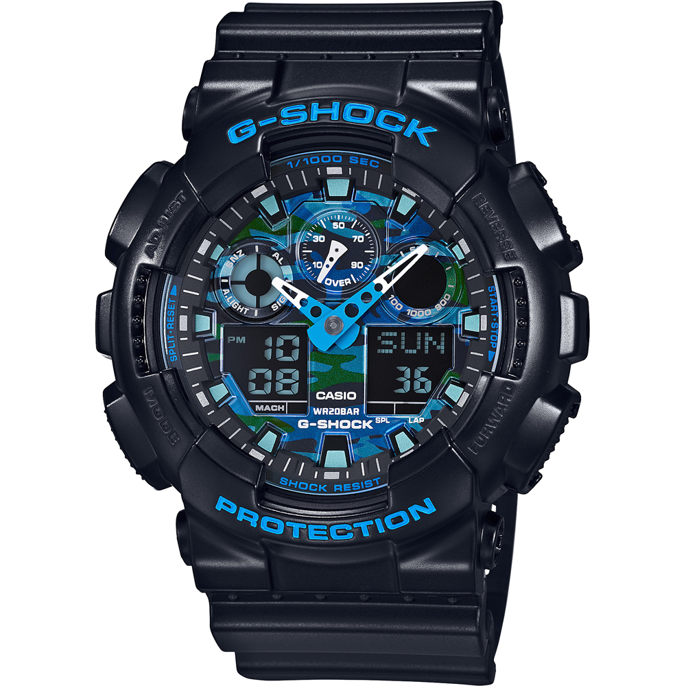 Reloj G-Shock Classic Style GA-100CB-1AER Cool Blue