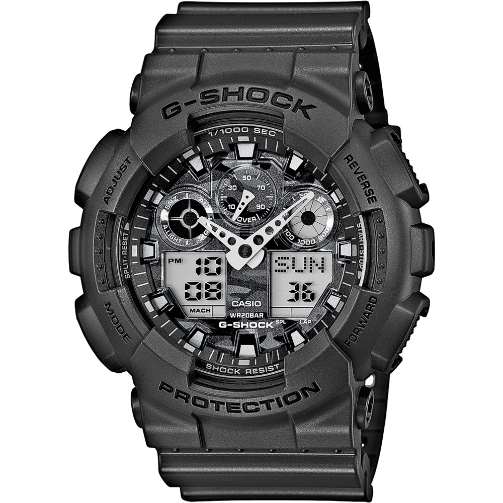 Reloj G-Shock Classic Style GA-100CF-8AER Camo Face