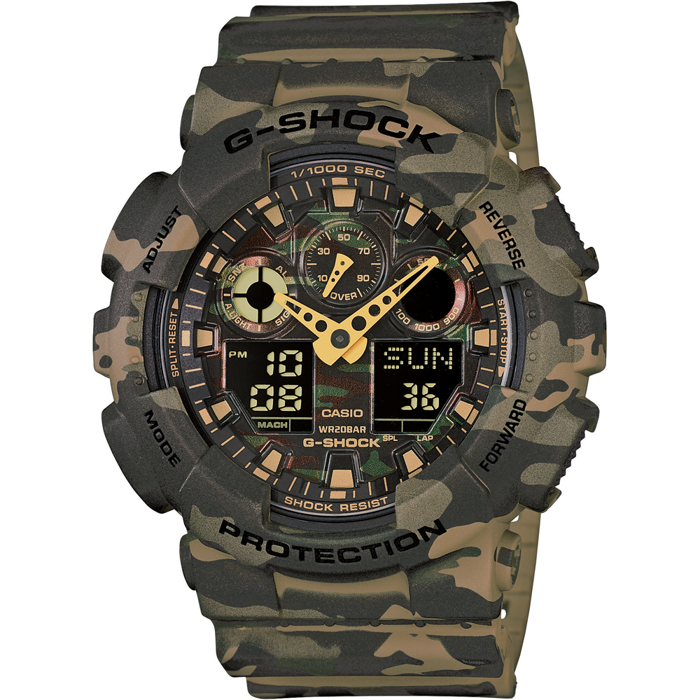 Reloj G-Shock Classic Style GA-100CM-5AER Ana-Digi - Camouflage