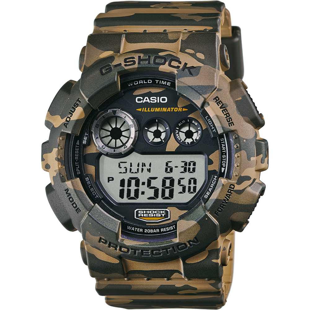 Reloj G-Shock Classic Style GD-120CM-5 Camouflage