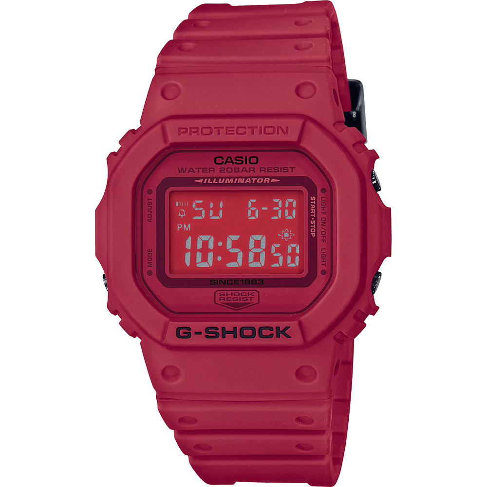 Reloj G-Shock Classic Style DW-5635C-4ER 35th Anniversary Red Out Limited